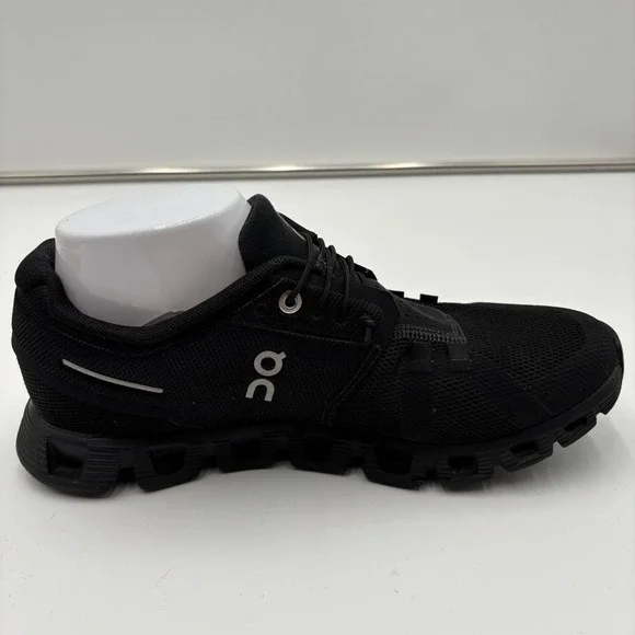 On Cloud Women's Running Shoes Black Mesh Sneakers Size 8 (Swiss Engineering) - Picture 4 of 9